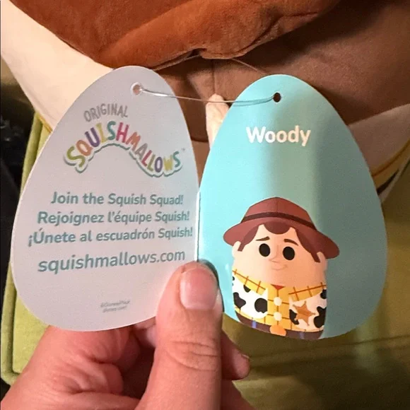 Squishmallow Disney Pixar Toy Story Woody - Picture 7 of 10